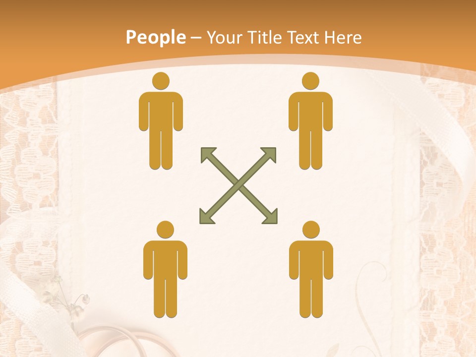 Old Gold Pattern PowerPoint Template