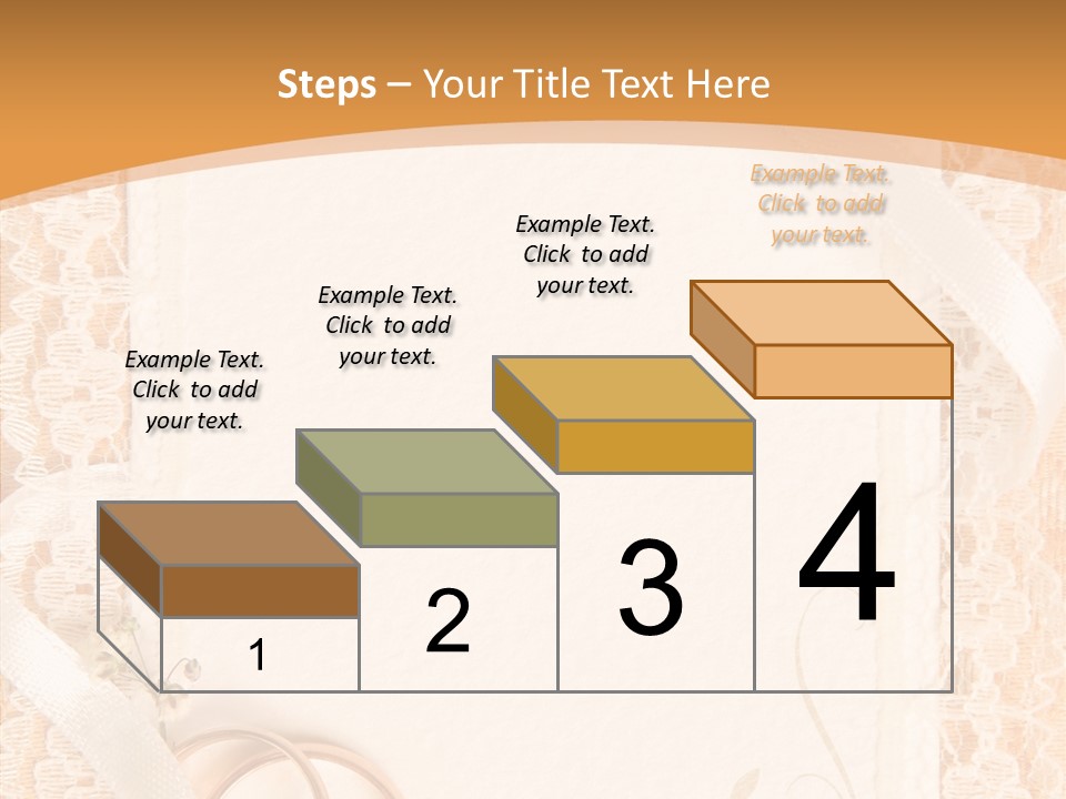 Old Gold Pattern PowerPoint Template