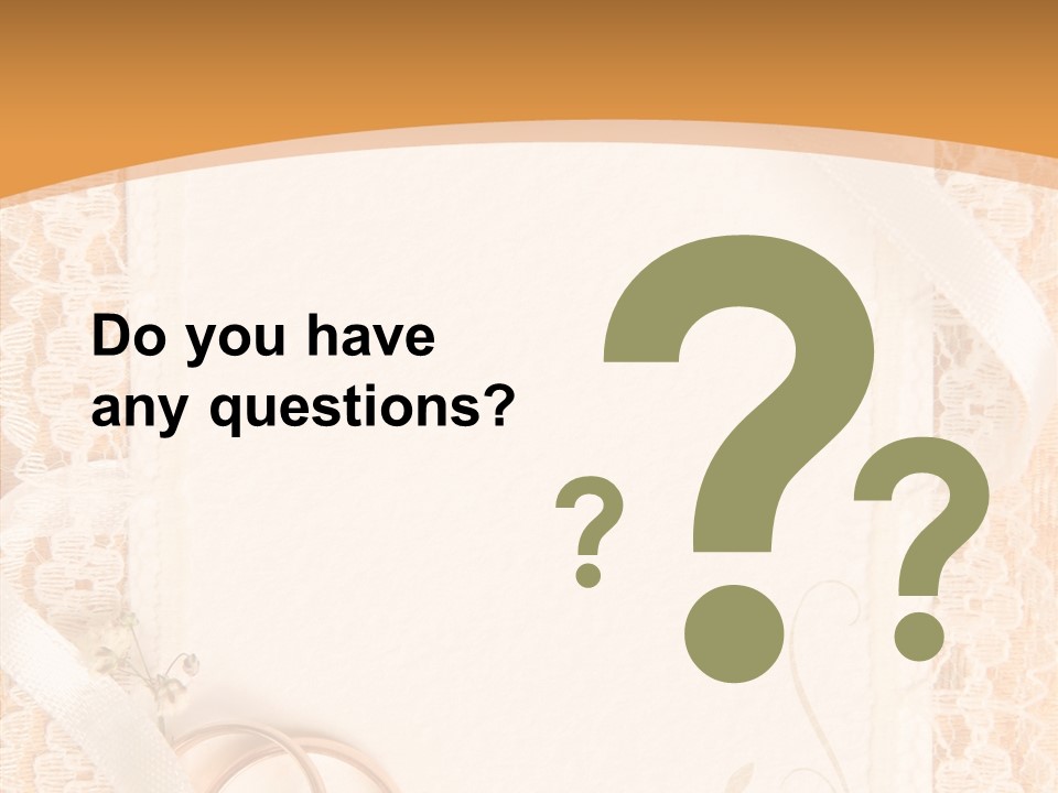 Old Gold Pattern PowerPoint Template