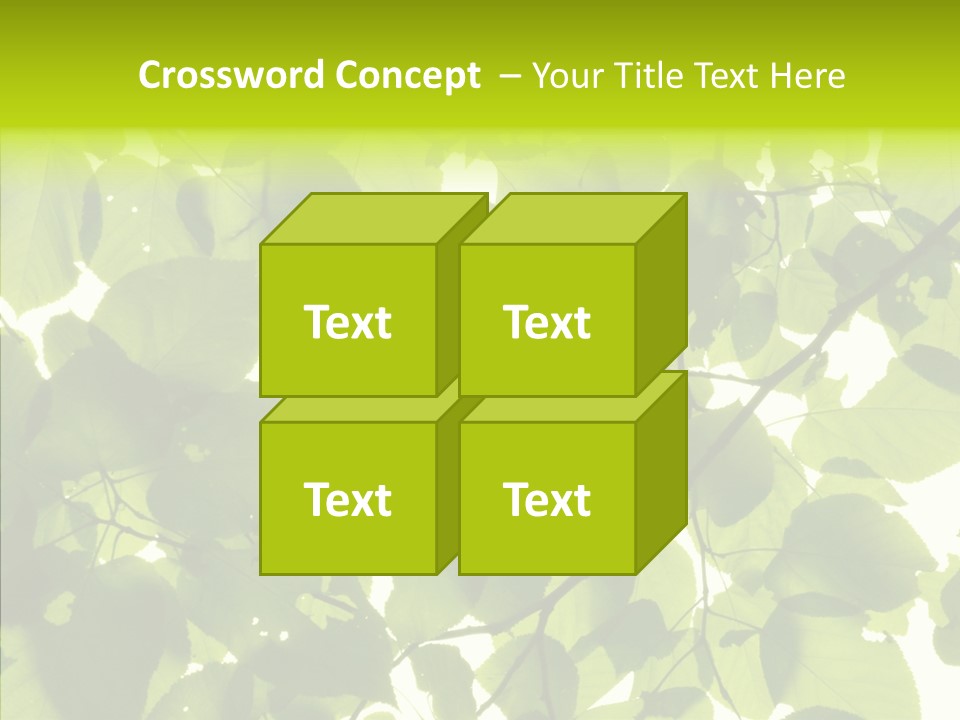 Nature Branches Tree PowerPoint Template