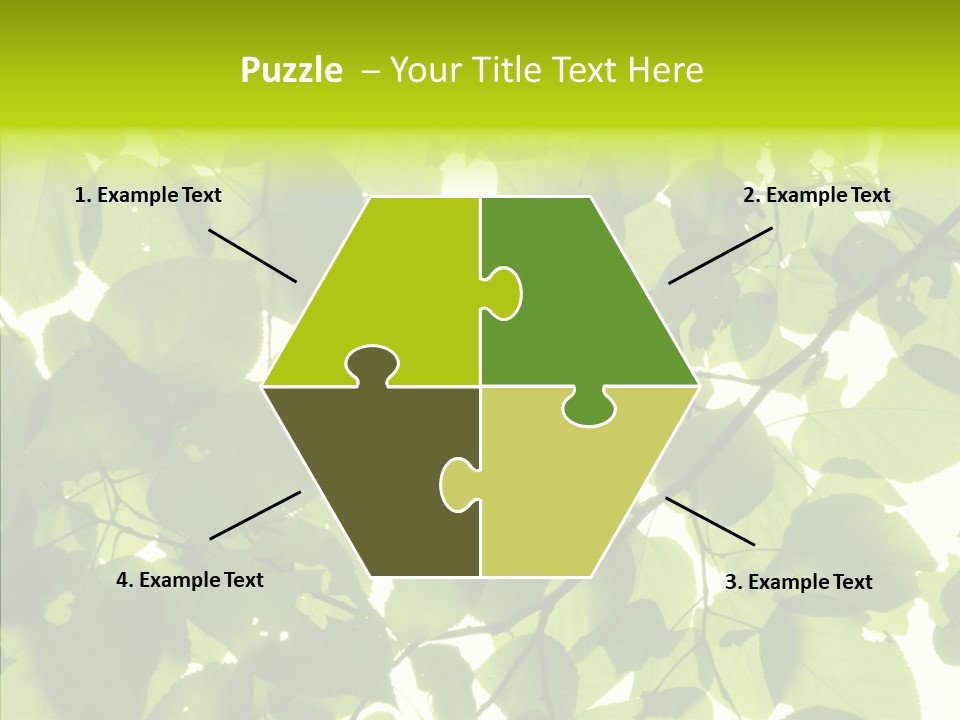 Nature Branches Tree PowerPoint Template