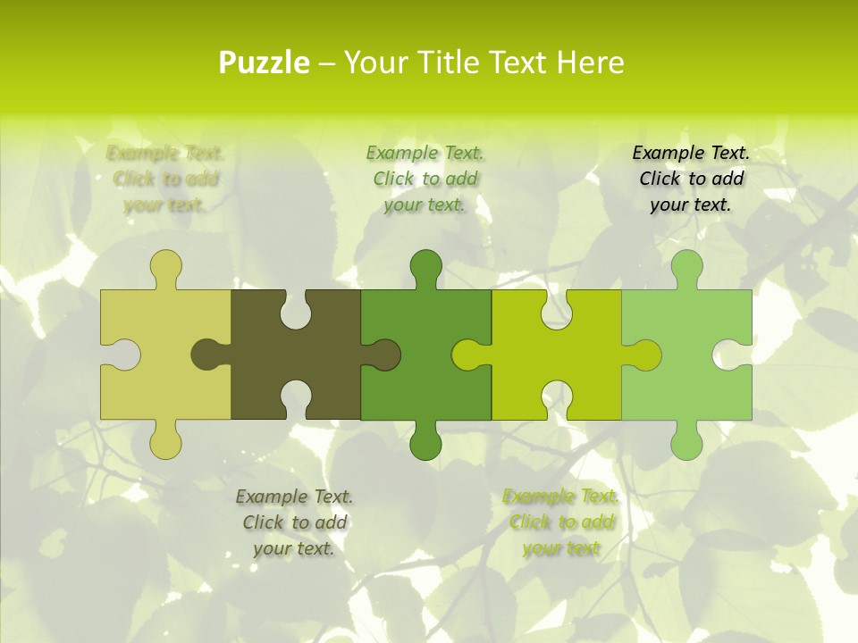 Nature Branches Tree PowerPoint Template