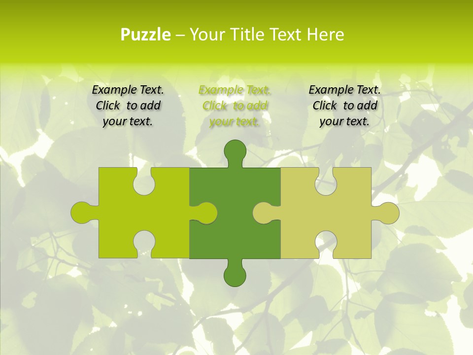 Nature Branches Tree PowerPoint Template