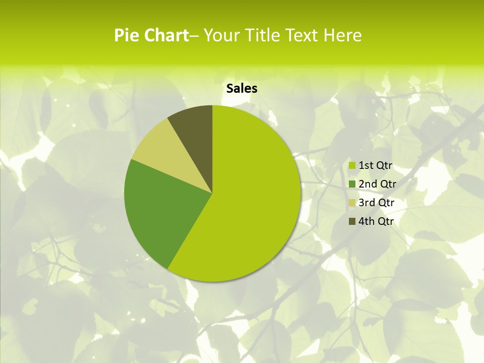 Nature Branches Tree PowerPoint Template