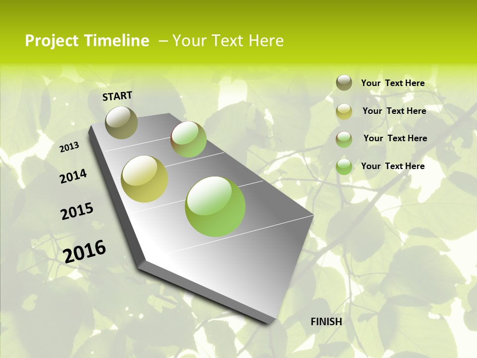 Nature Branches Tree PowerPoint Template