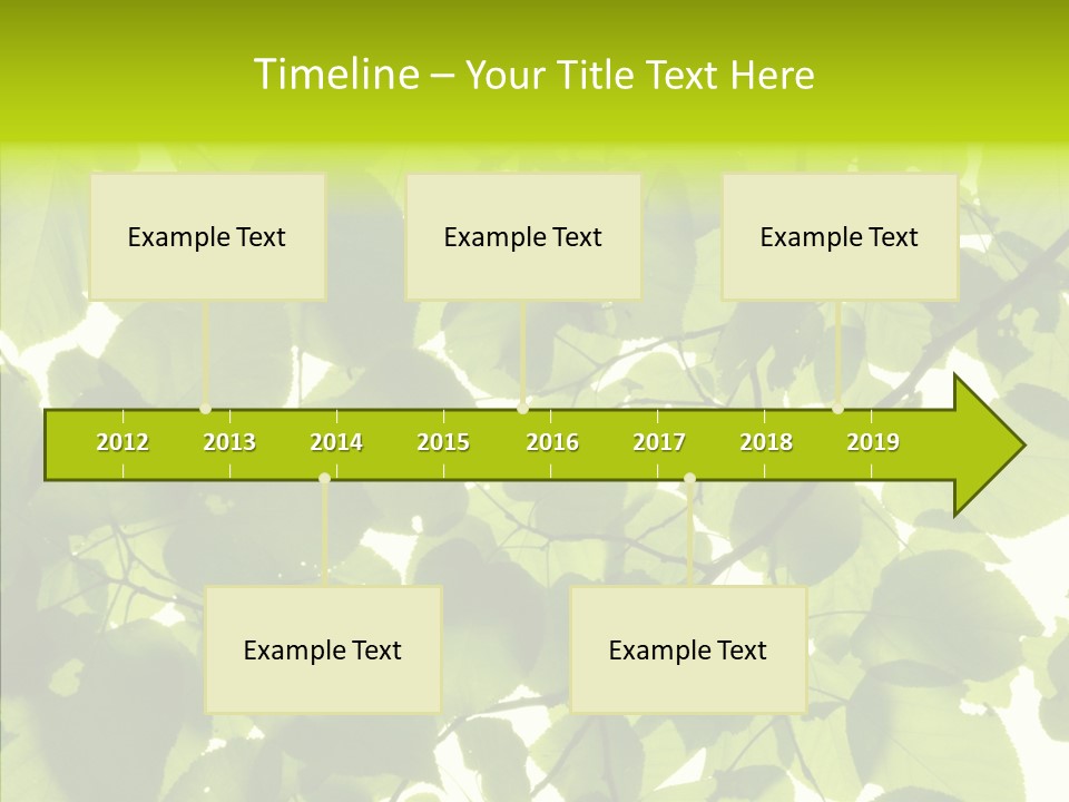 Nature Branches Tree PowerPoint Template