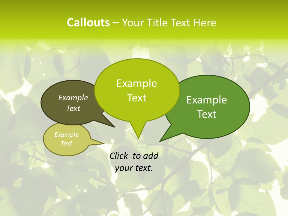 Nature Branches Tree PowerPoint Template