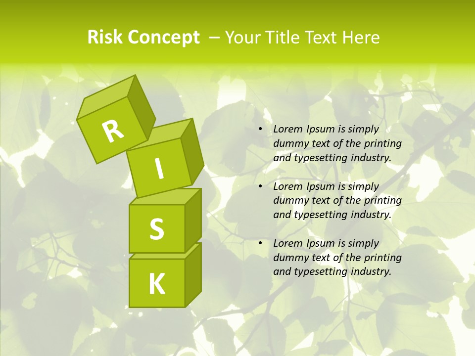 Nature Branches Tree PowerPoint Template