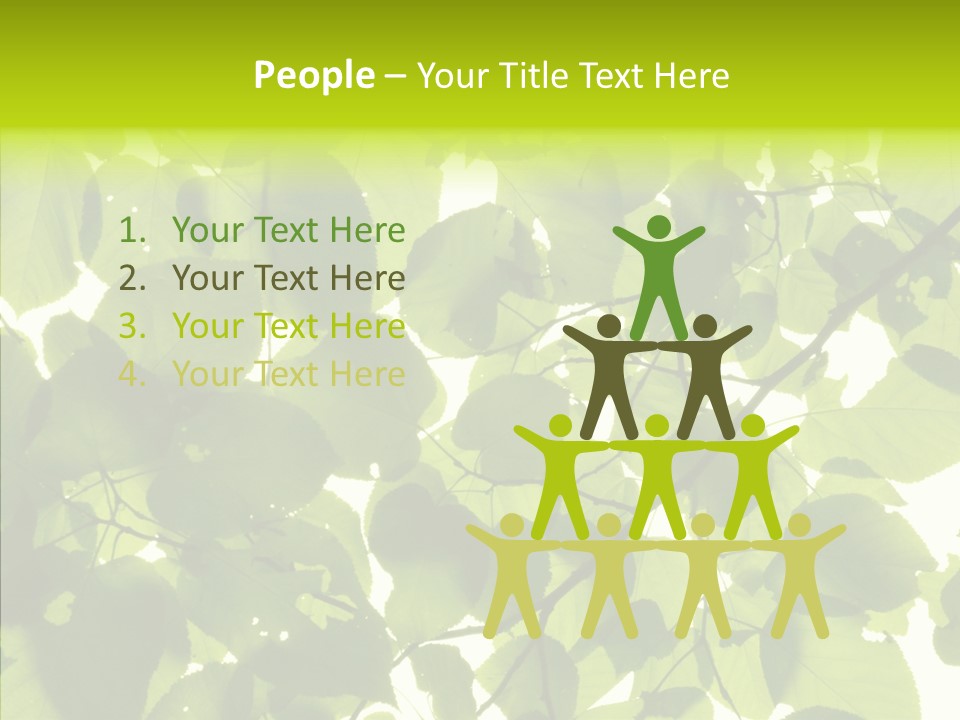 Nature Branches Tree PowerPoint Template