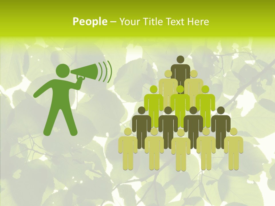 Nature Branches Tree PowerPoint Template