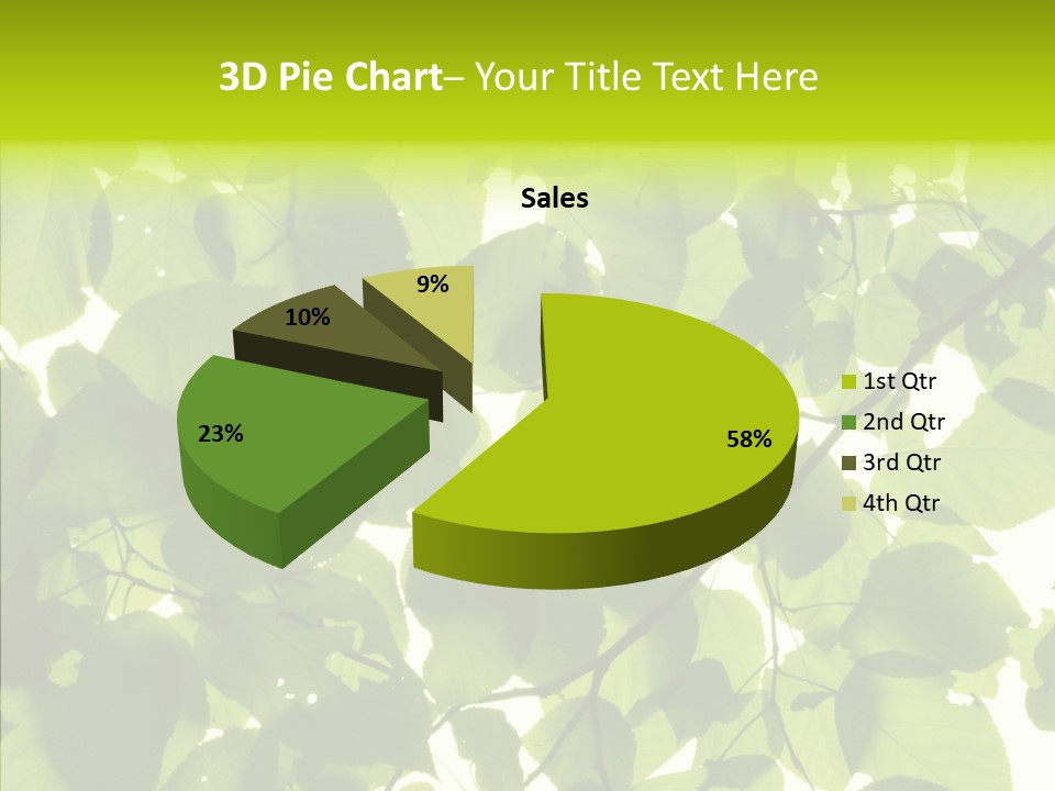 Nature Branches Tree PowerPoint Template
