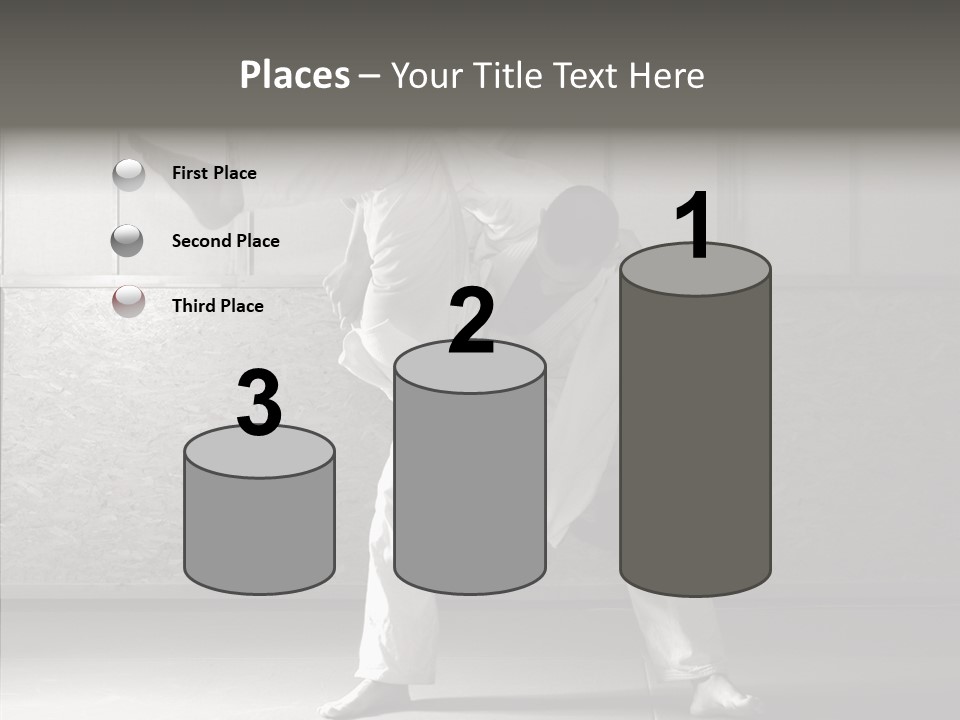 Self Black Lift PowerPoint Template