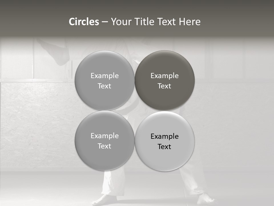 Self Black Lift PowerPoint Template