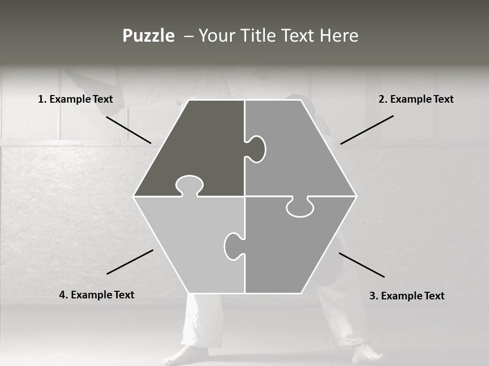 Self Black Lift PowerPoint Template