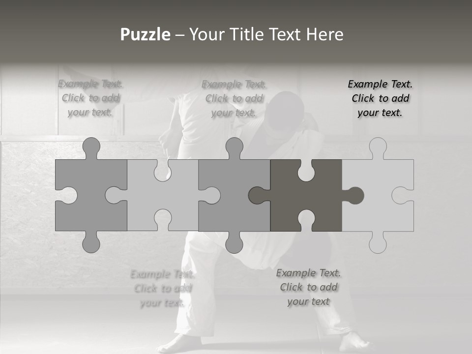 Self Black Lift PowerPoint Template