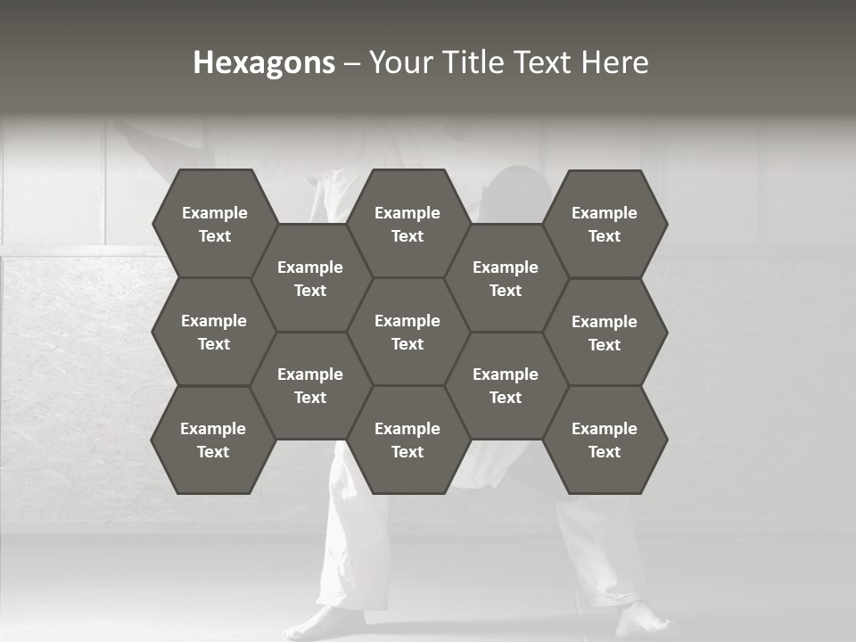 Self Black Lift PowerPoint Template