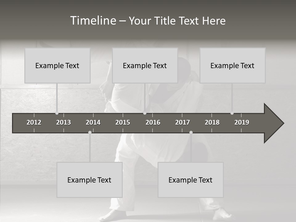 Self Black Lift PowerPoint Template