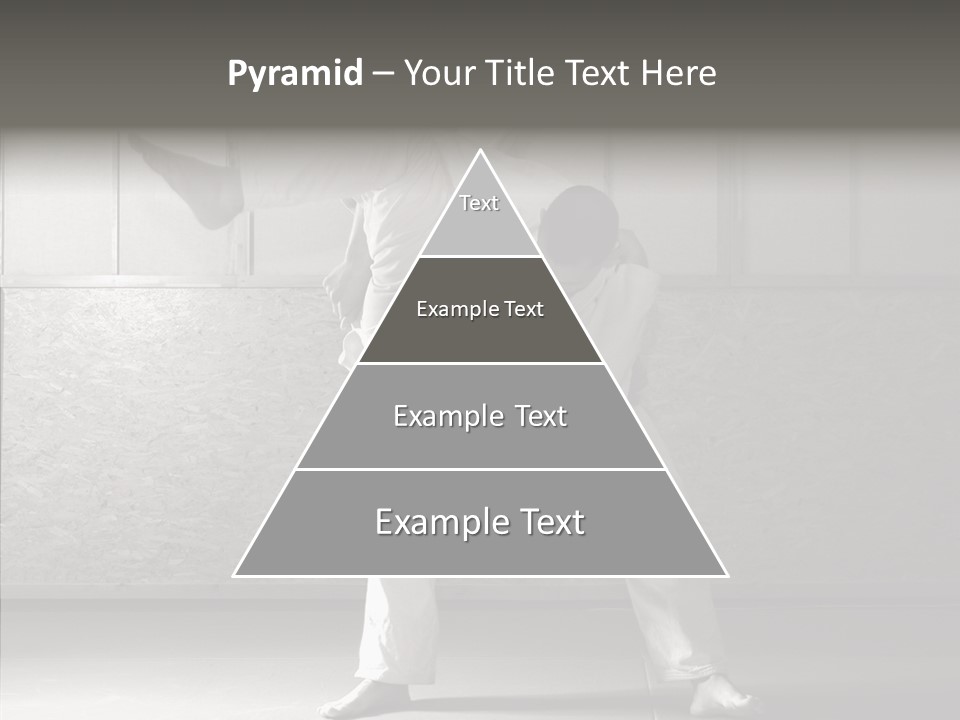 Self Black Lift PowerPoint Template