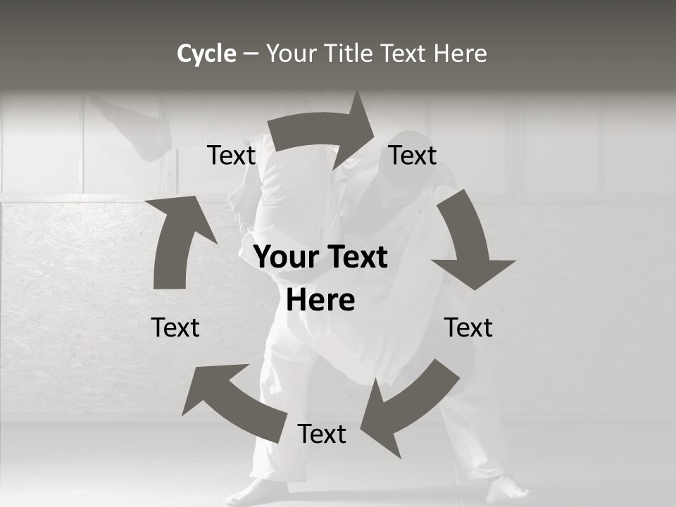 Self Black Lift PowerPoint Template
