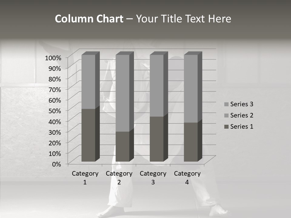 Self Black Lift PowerPoint Template