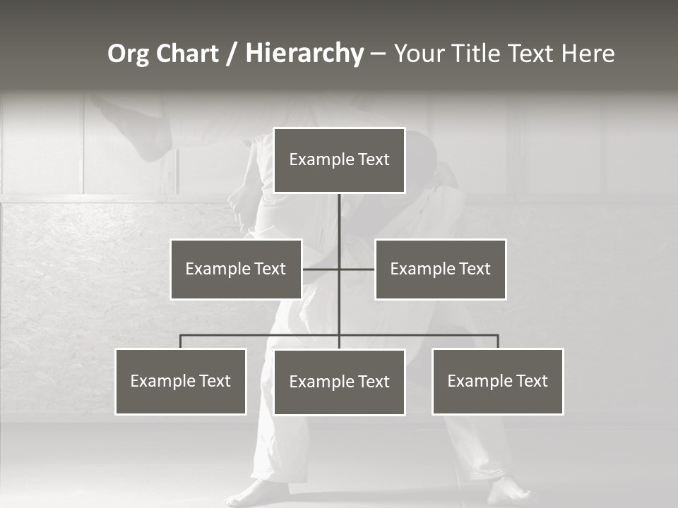 Self Black Lift PowerPoint Template