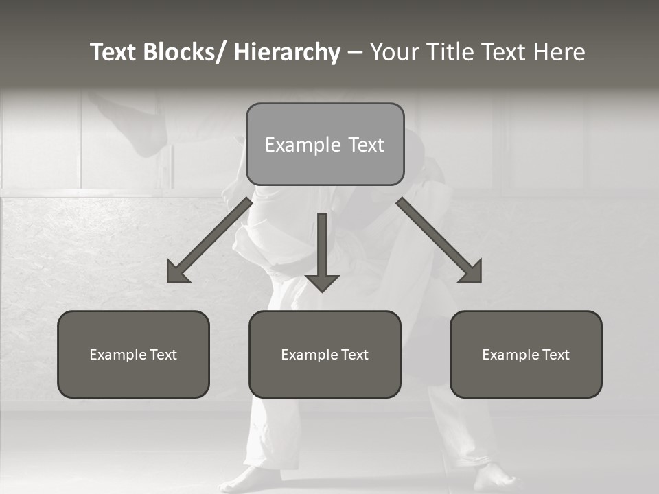 Self Black Lift PowerPoint Template