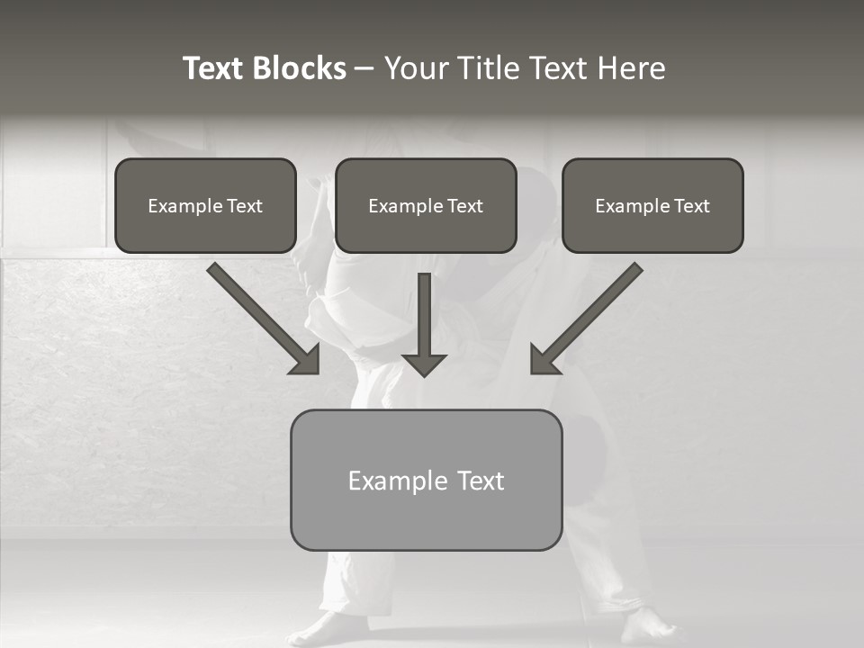 Self Black Lift PowerPoint Template