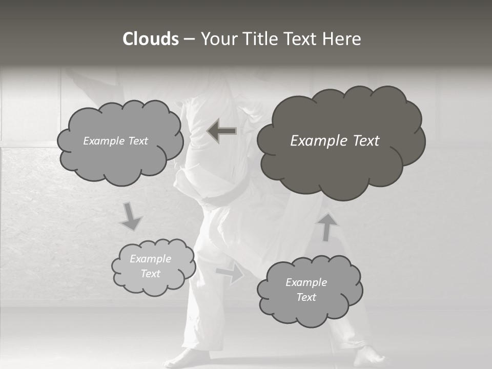 Self Black Lift PowerPoint Template