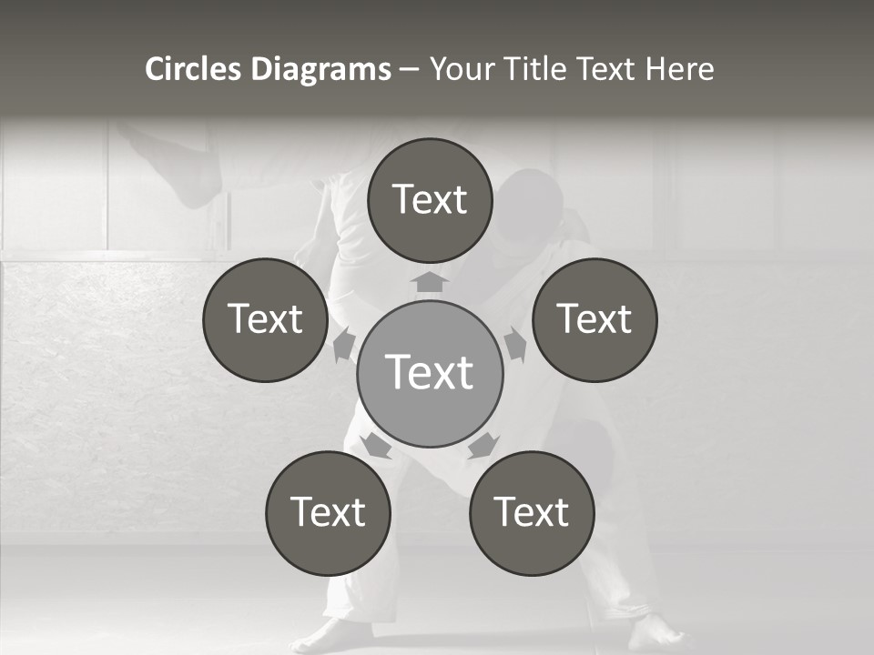 Self Black Lift PowerPoint Template