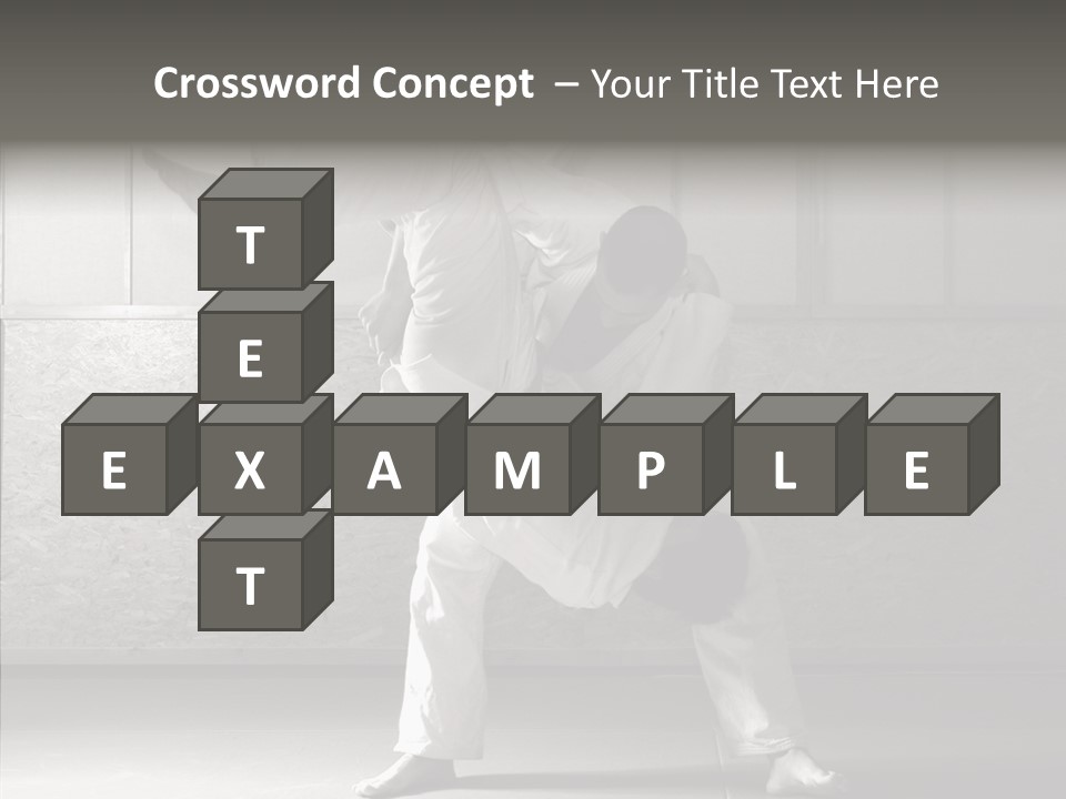 Self Black Lift PowerPoint Template