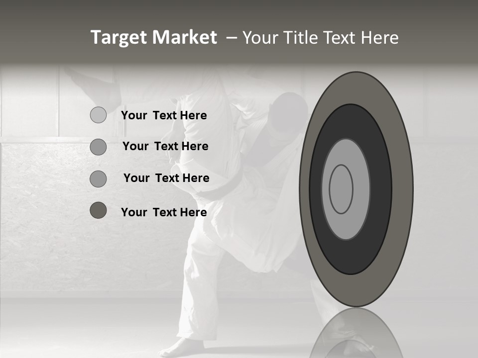 Self Black Lift PowerPoint Template