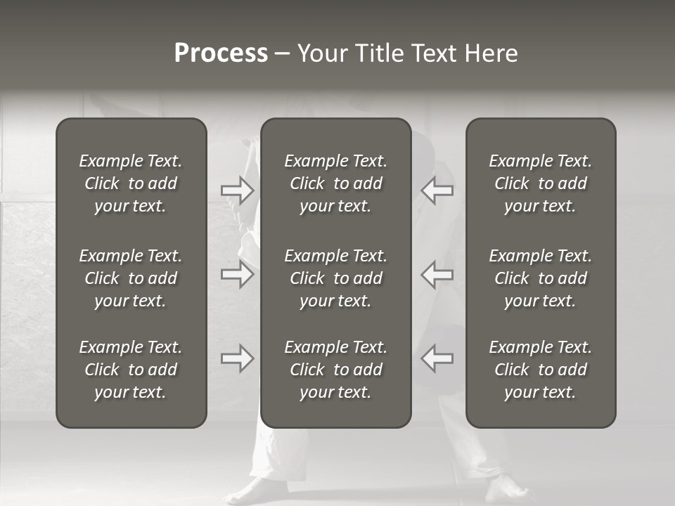 Self Black Lift PowerPoint Template