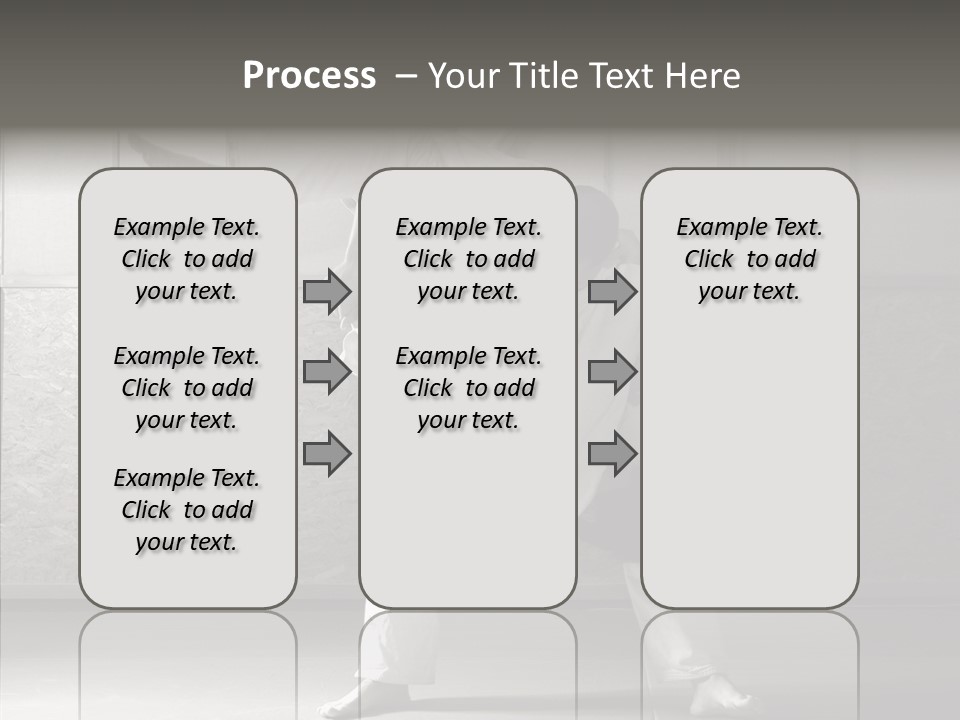 Self Black Lift PowerPoint Template
