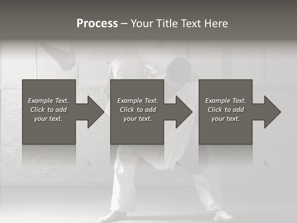 Self Black Lift PowerPoint Template