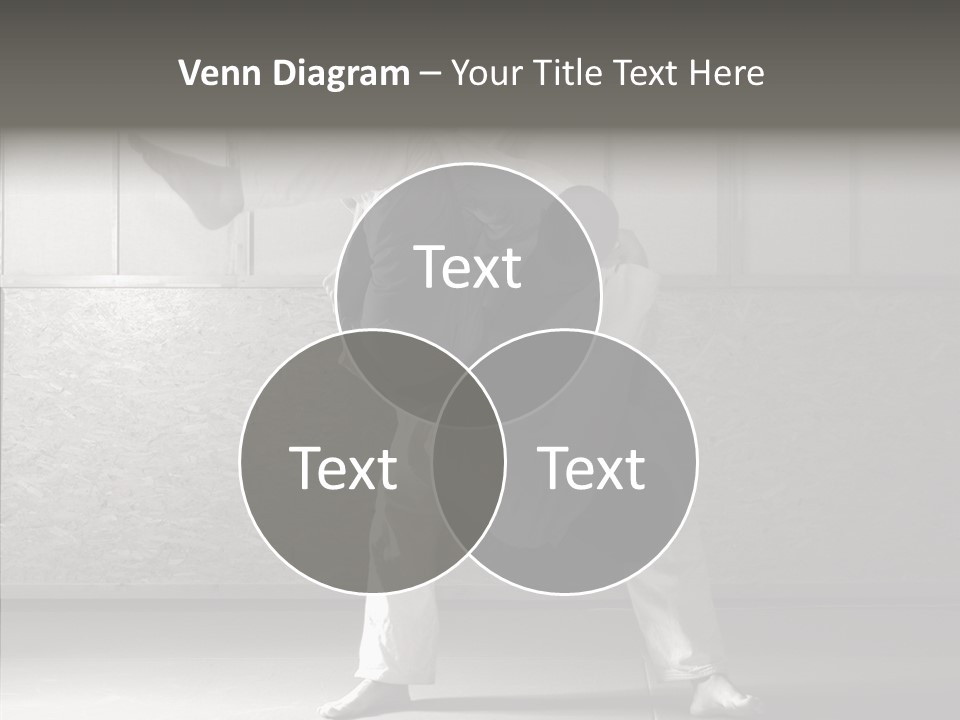 Self Black Lift PowerPoint Template