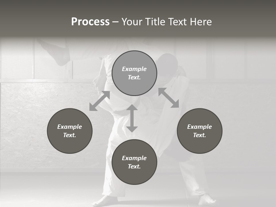 Self Black Lift PowerPoint Template
