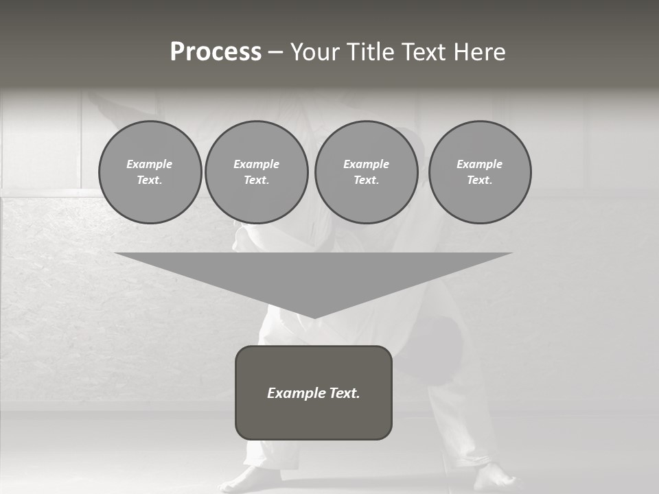 Self Black Lift PowerPoint Template