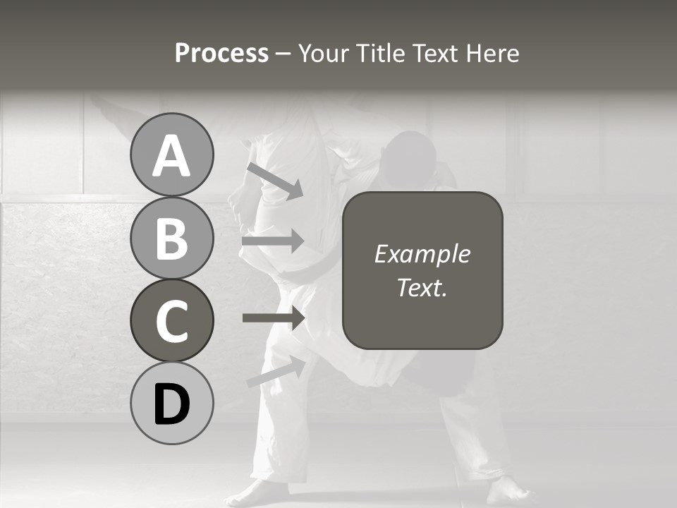 Self Black Lift PowerPoint Template