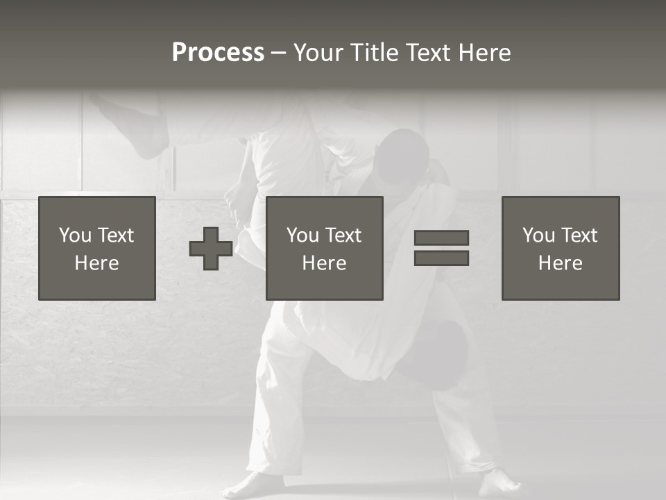 Self Black Lift PowerPoint Template