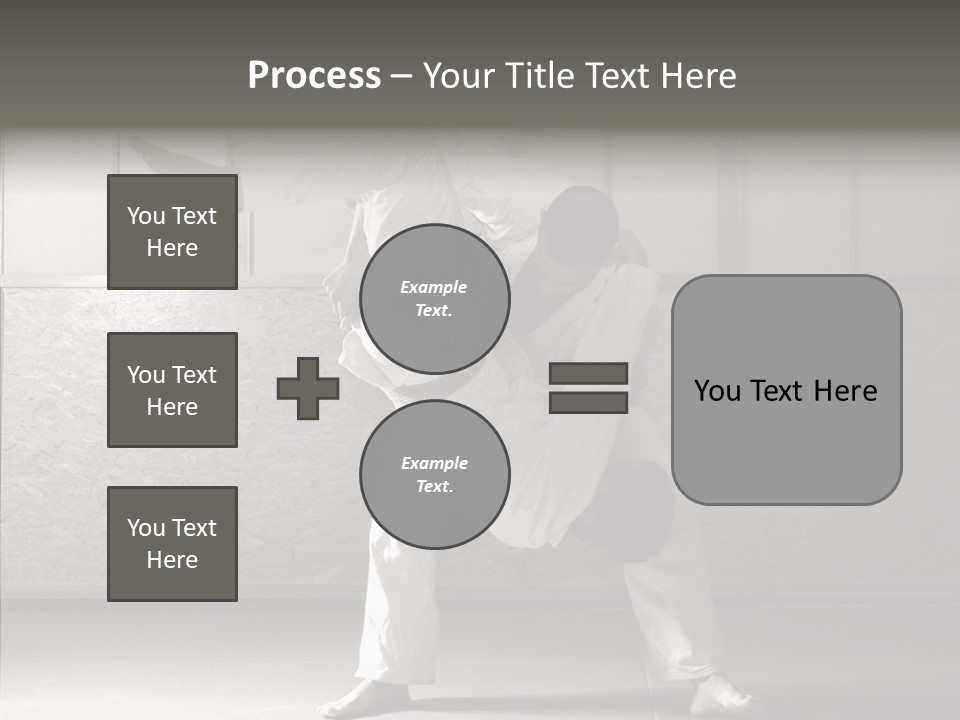 Self Black Lift PowerPoint Template