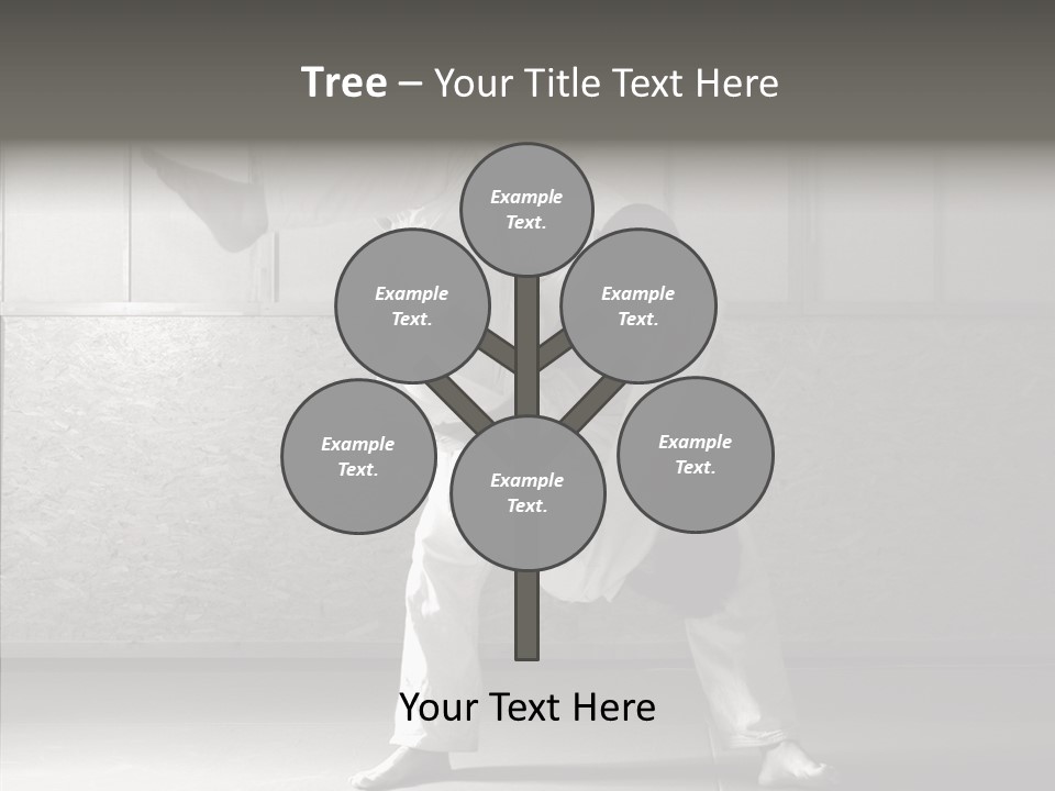 Self Black Lift PowerPoint Template