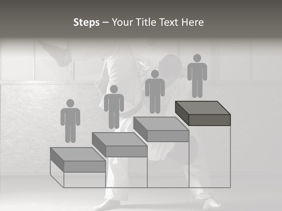 Self Black Lift PowerPoint Template