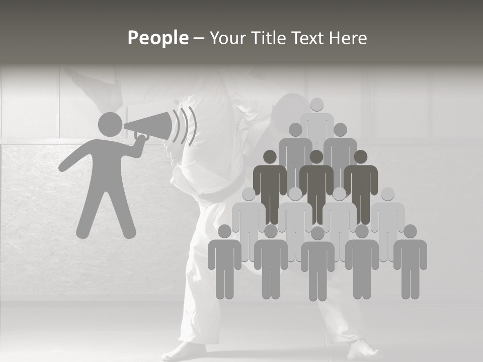 Self Black Lift PowerPoint Template