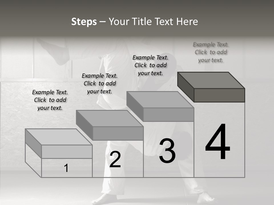 Self Black Lift PowerPoint Template