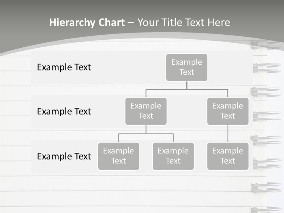 Open Lined Metal PowerPoint Template