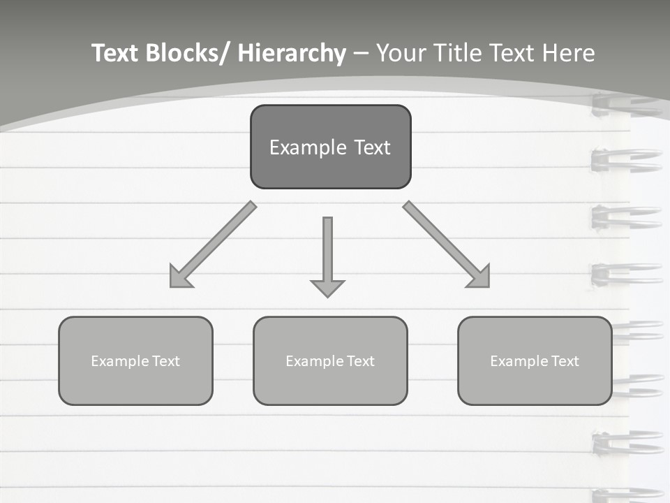 Open Lined Metal PowerPoint Template