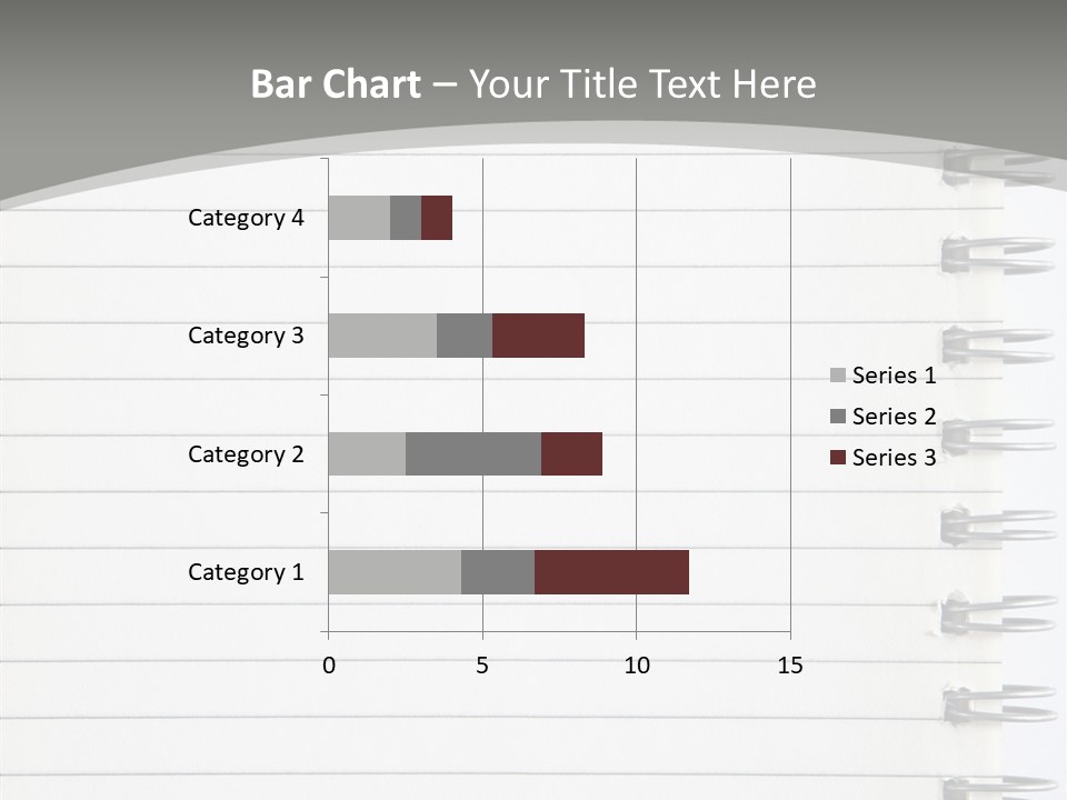 Open Lined Metal PowerPoint Template