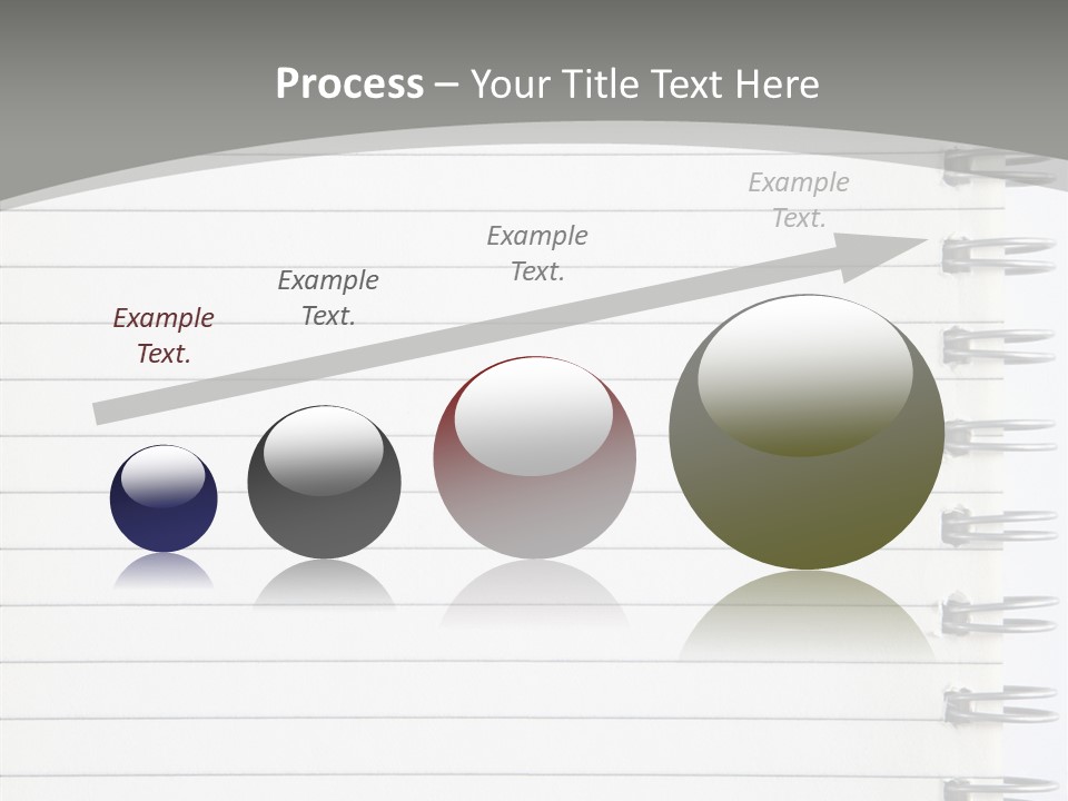 Open Lined Metal PowerPoint Template