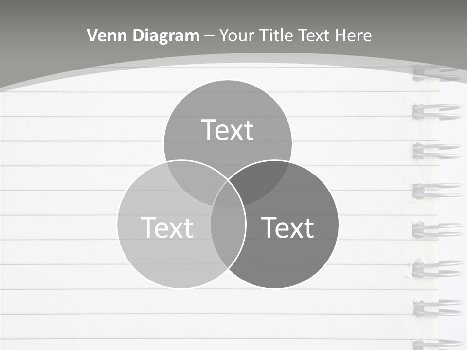 Open Lined Metal PowerPoint Template