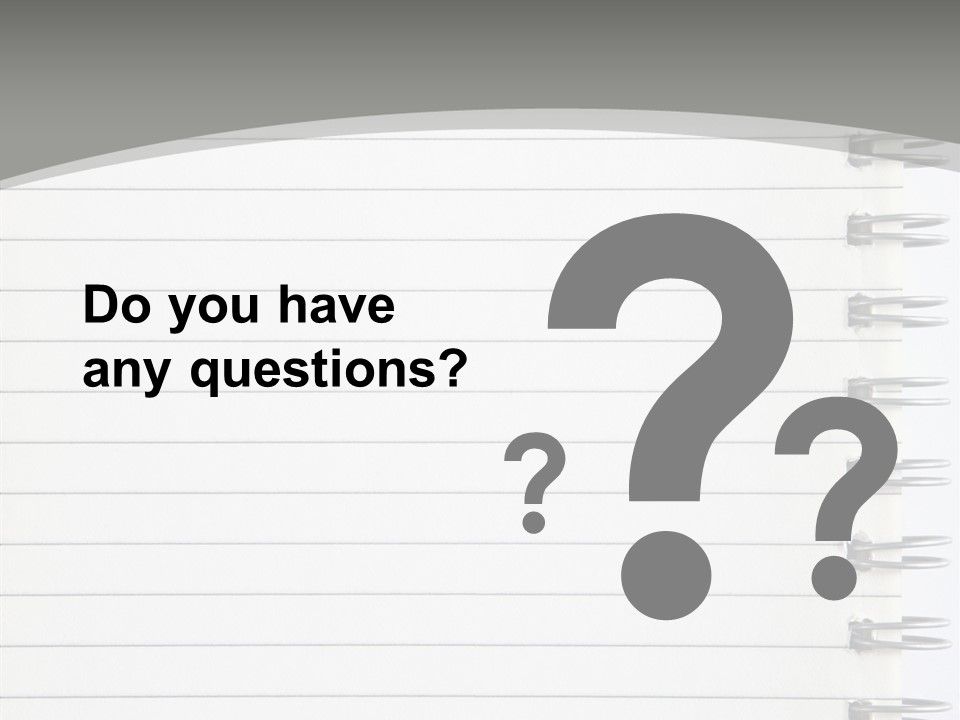 Open Lined Metal PowerPoint Template